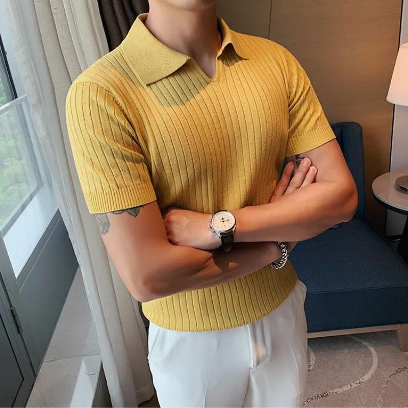 Renzo - Polo slim vintage