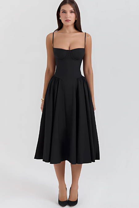 Claudia – Vestido con Corsé