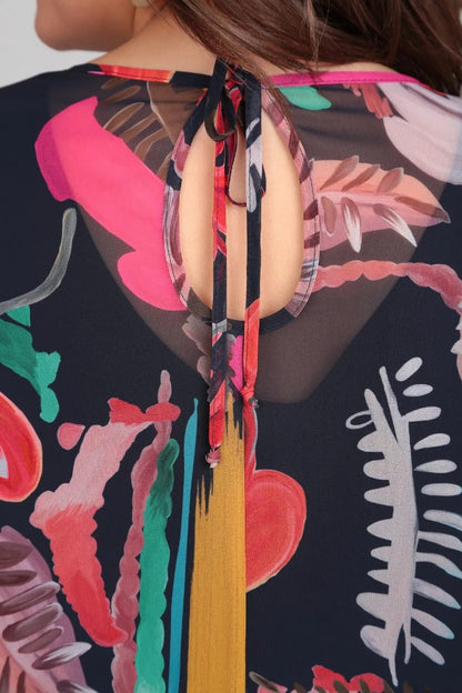 Camila - Vestido Elegante de Flores