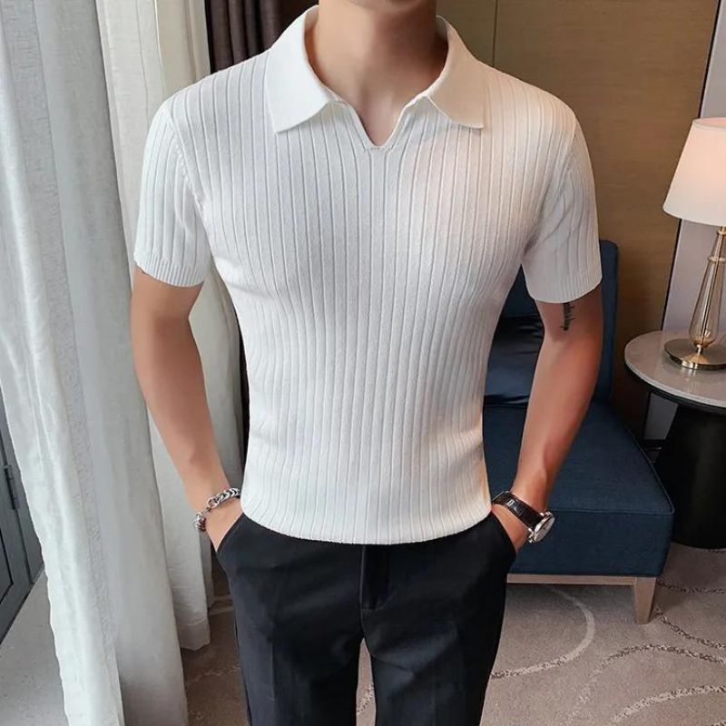 Renzo - Polo slim vintage