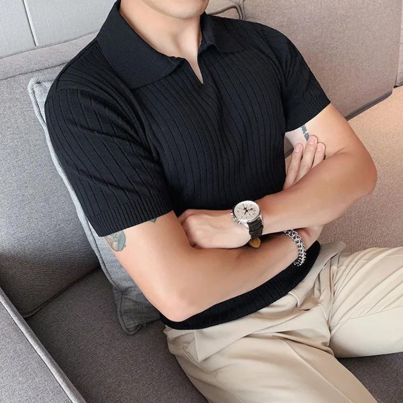 Renzo - Polo slim vintage