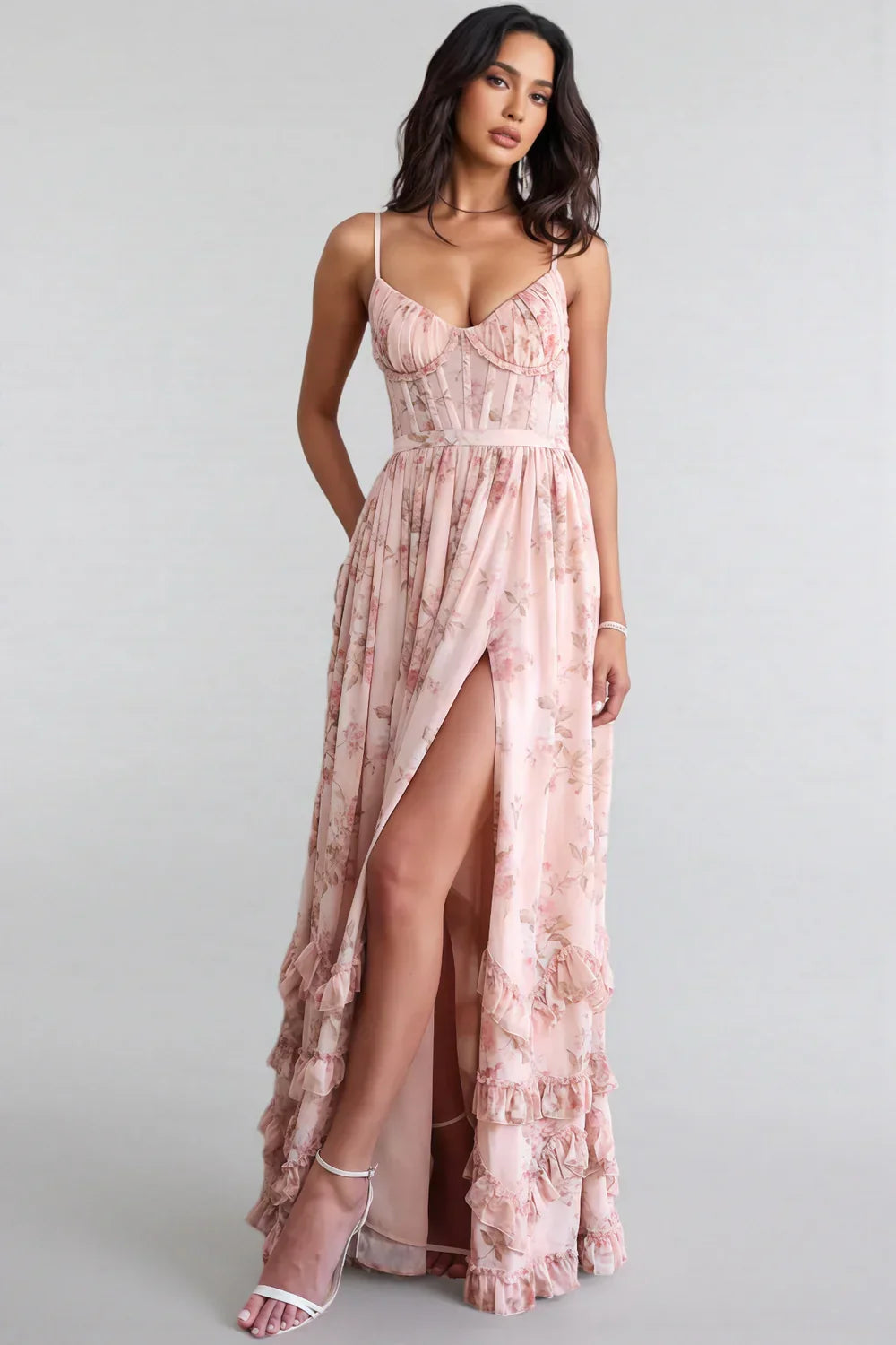 Sofía – Vestido Largo Elegante de Caída Fluida