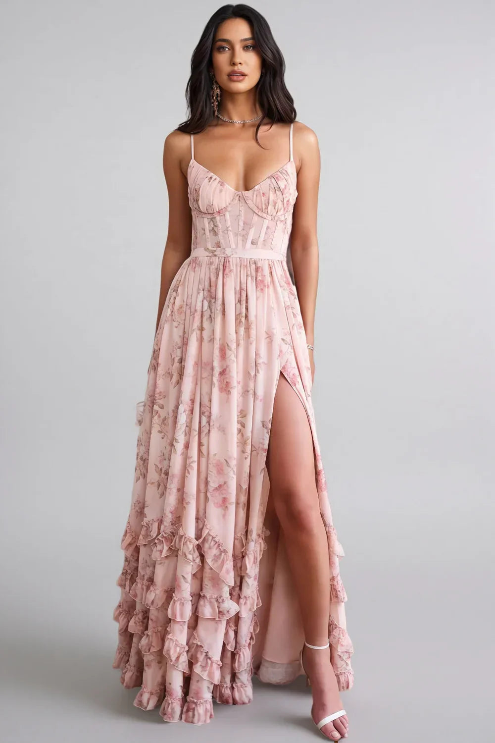 Sofía – Vestido Largo Elegante de Caída Fluida