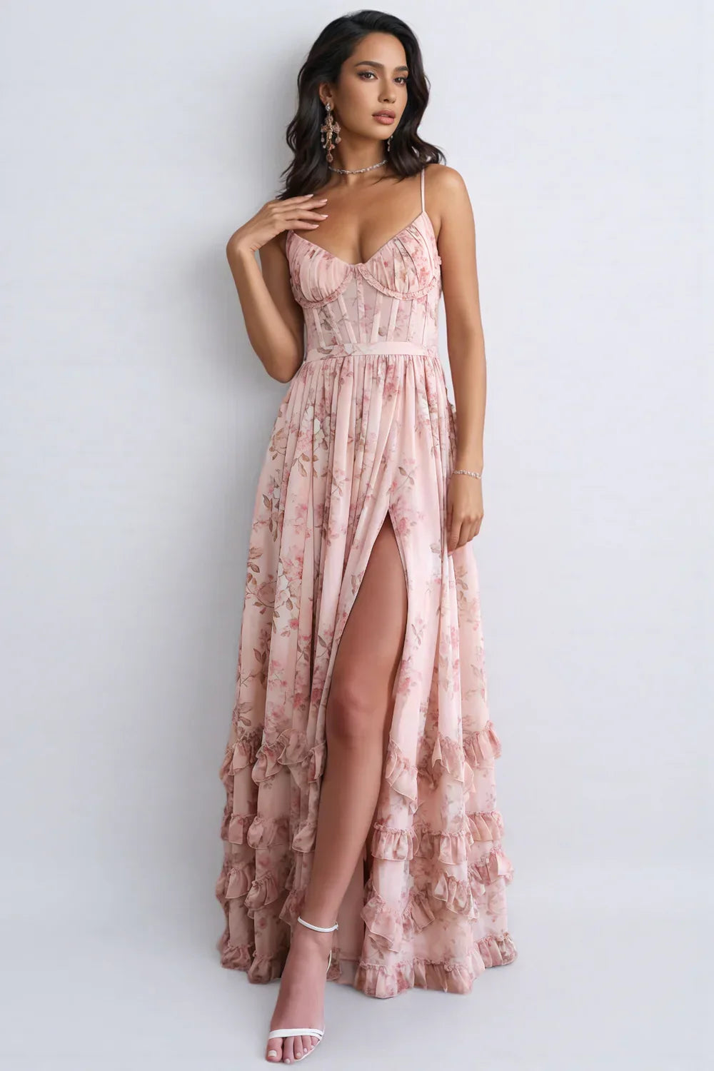 Sofía – Vestido Largo Elegante de Caída Fluida