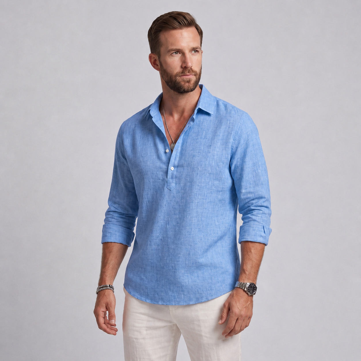 EDUARDO - CAMISA CLÁSICA DE ALGODÓN