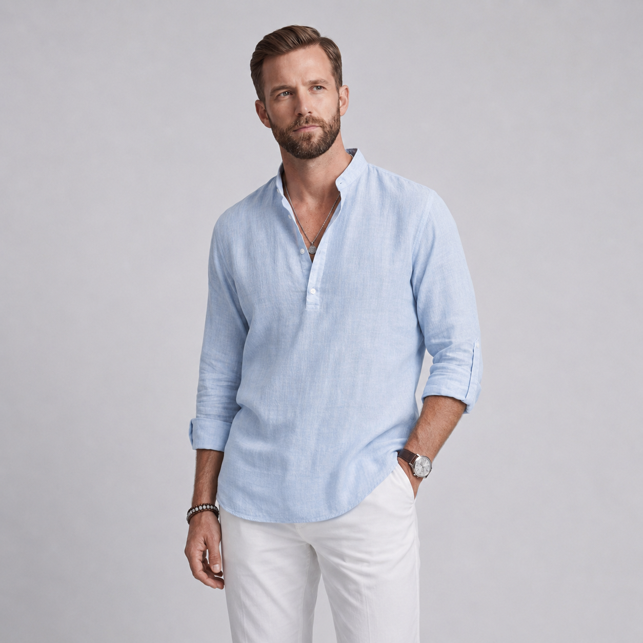 LEONARDO - CAMISA DE LINO