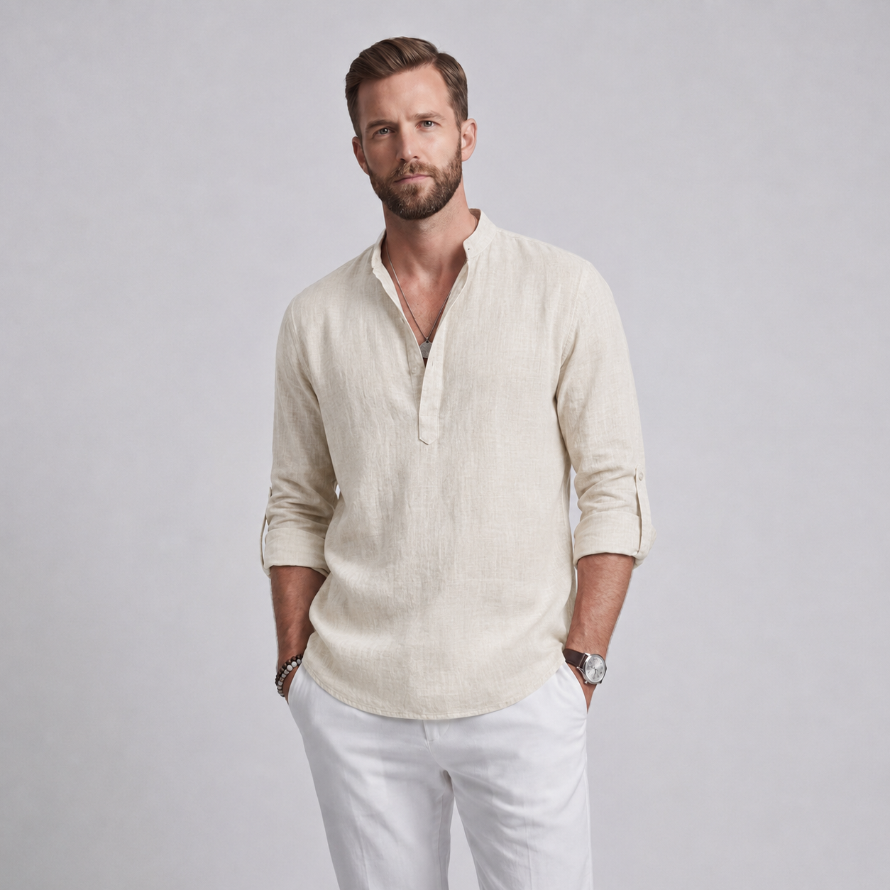 LEONARDO - CAMISA DE LINO