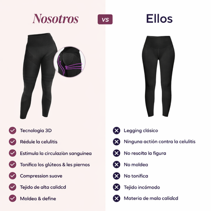 Liz – Leggings Anticelulíticos 3D