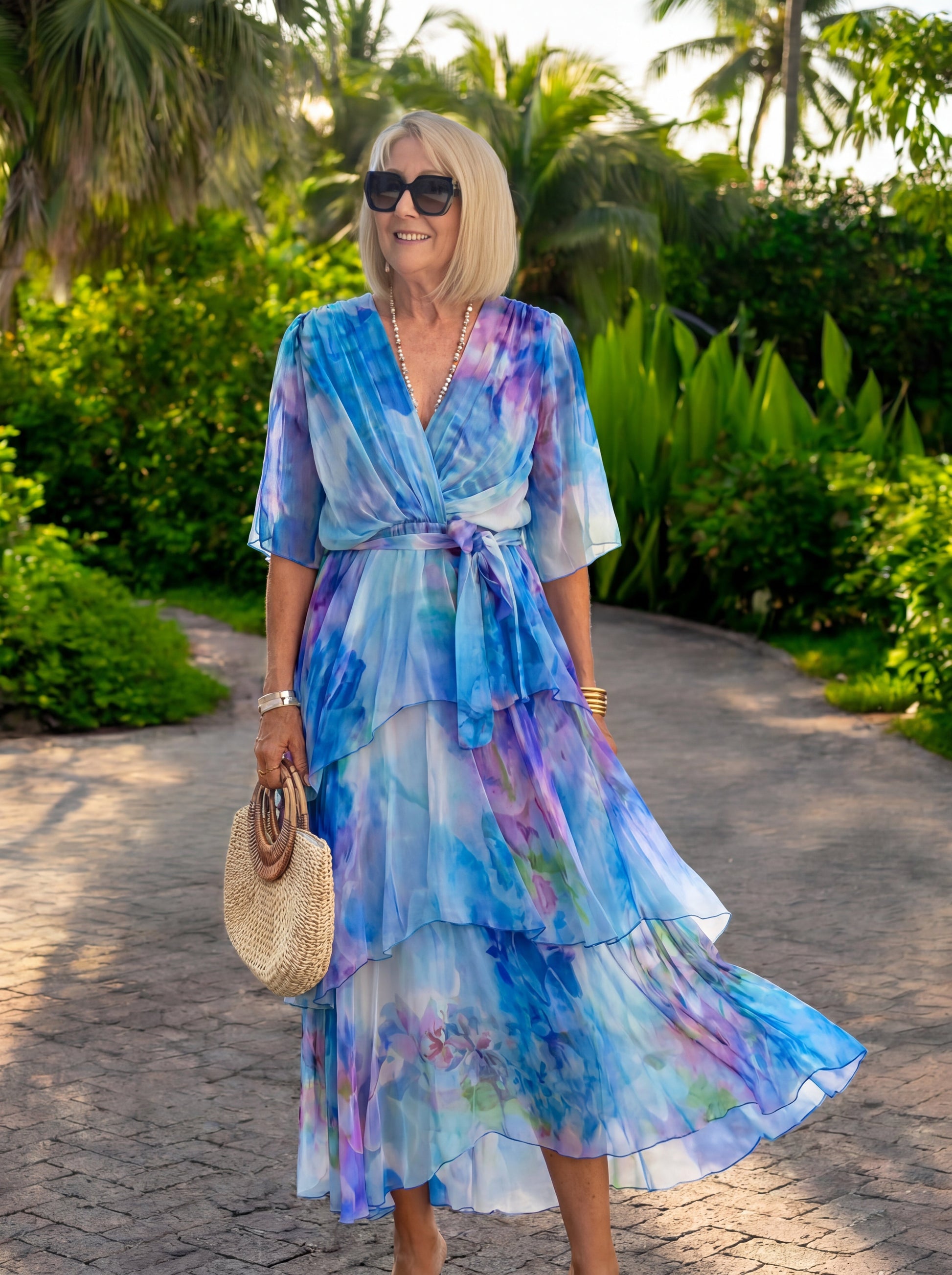 Mariana - Vestido Elegante de Gasa