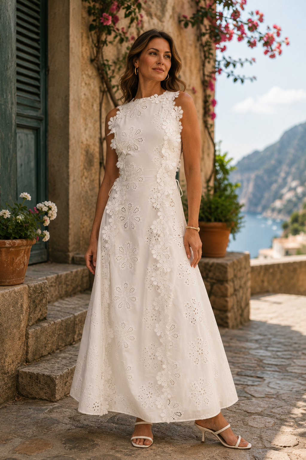Verónica – Vestido Maxi Bordado Elegante