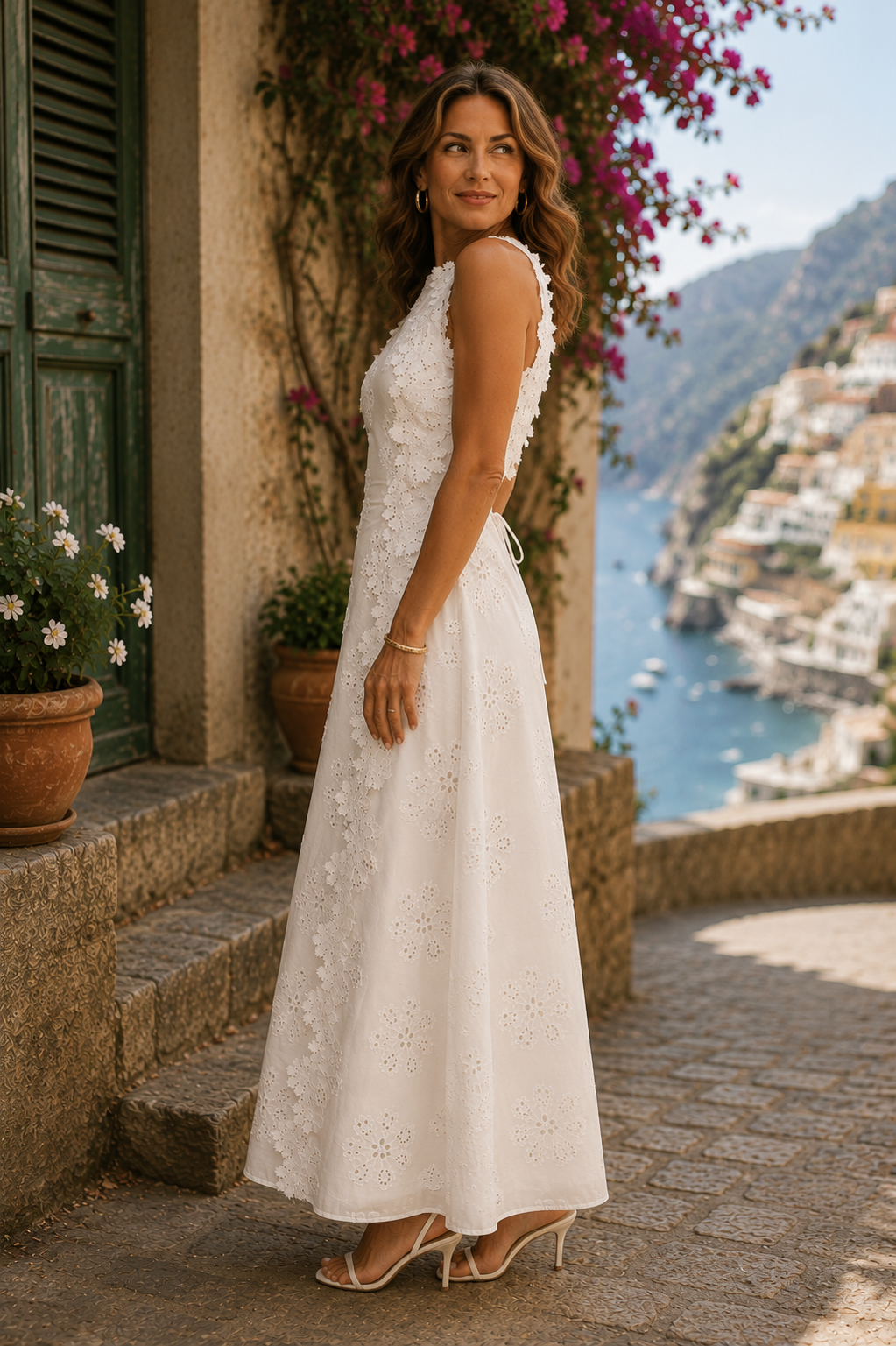 Verónica – Vestido Maxi Bordado Elegante
