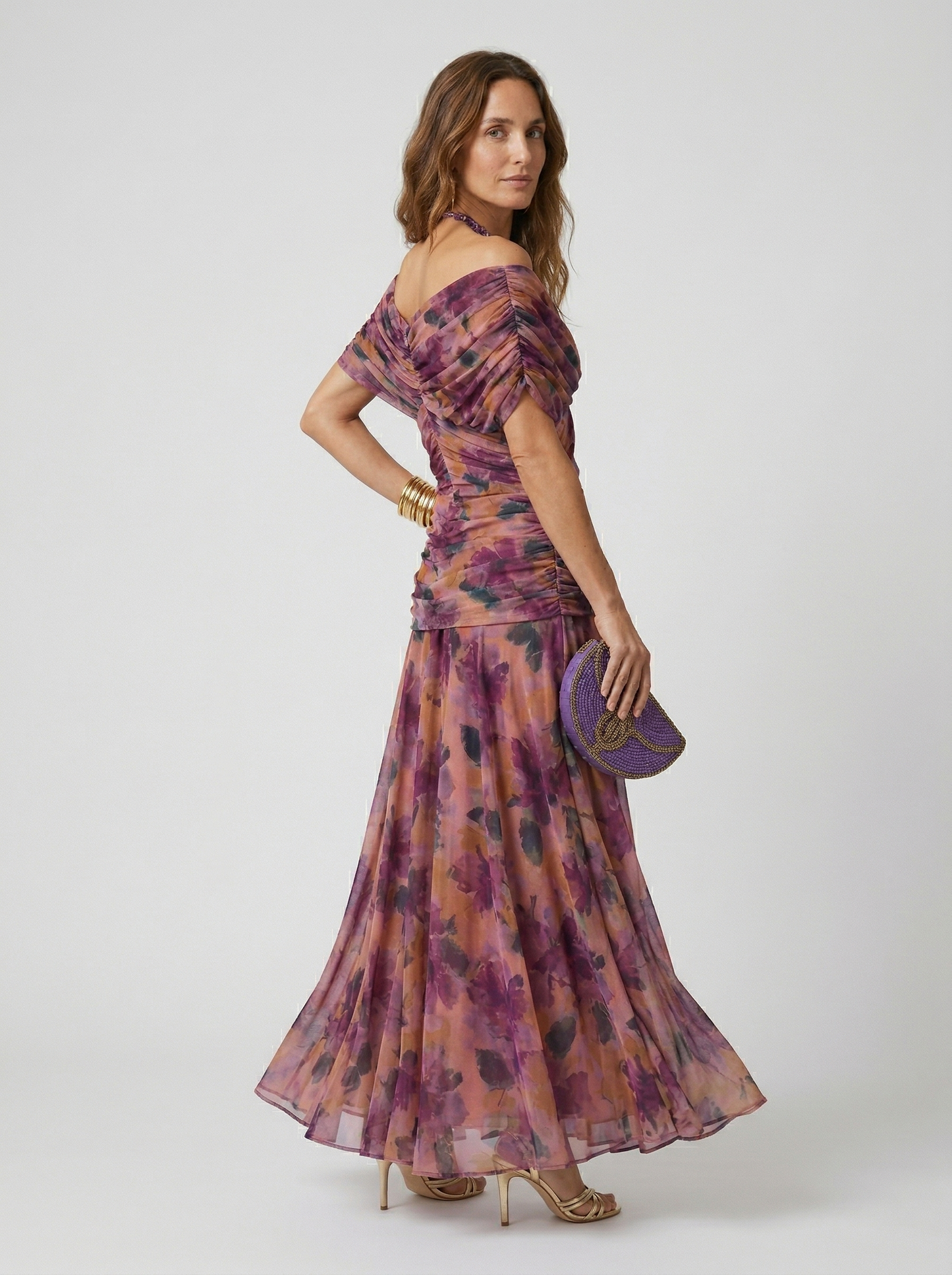 Martina – Vestido Largo con Escote en V