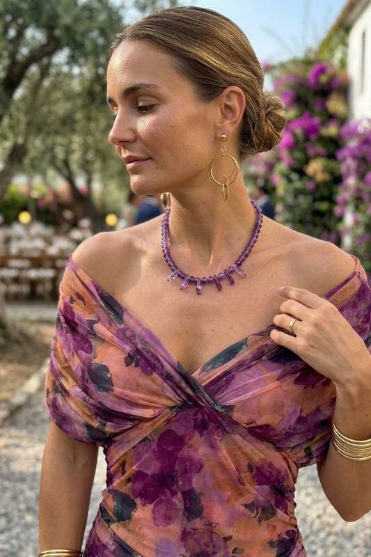Martina – Vestido Largo con Escote en V