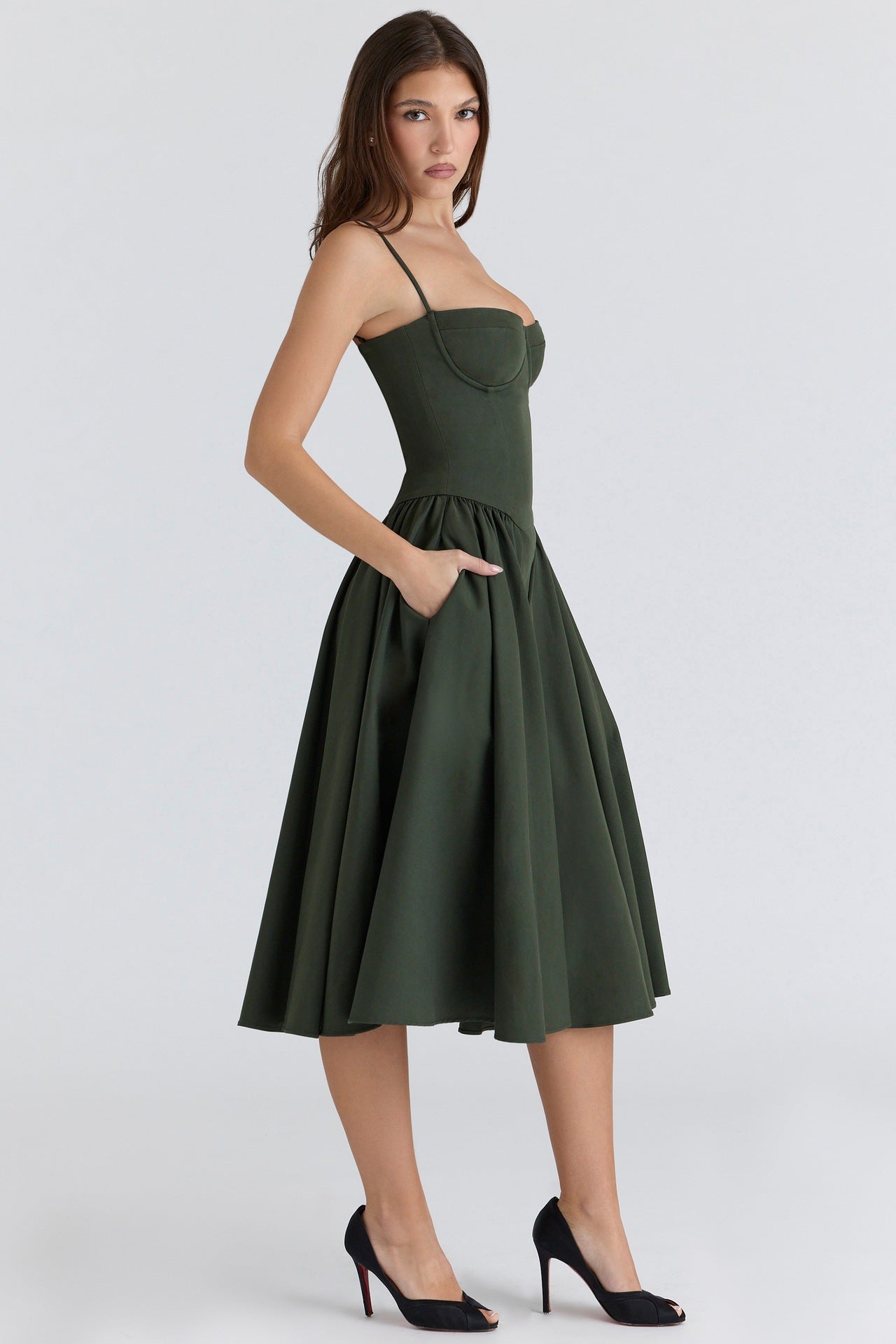 Claudia – Vestido con Corsé