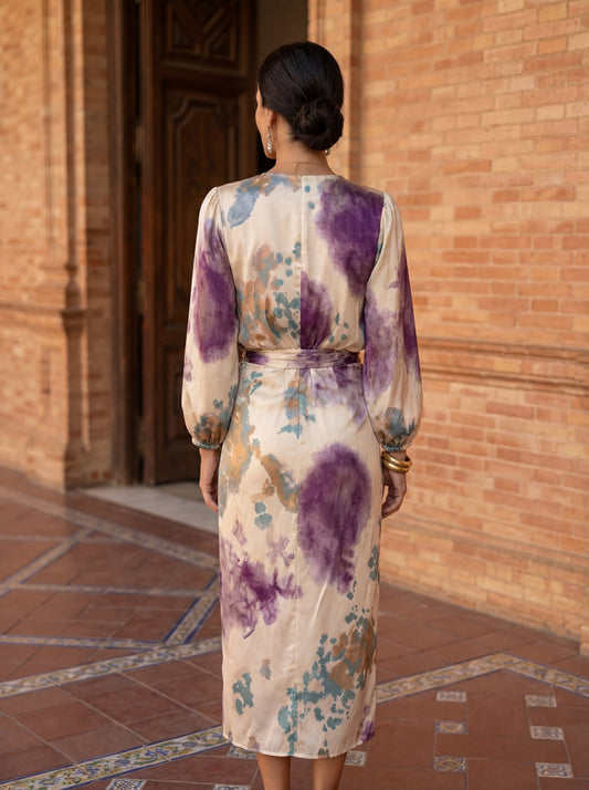 Paola – Vestido con Escote en V
