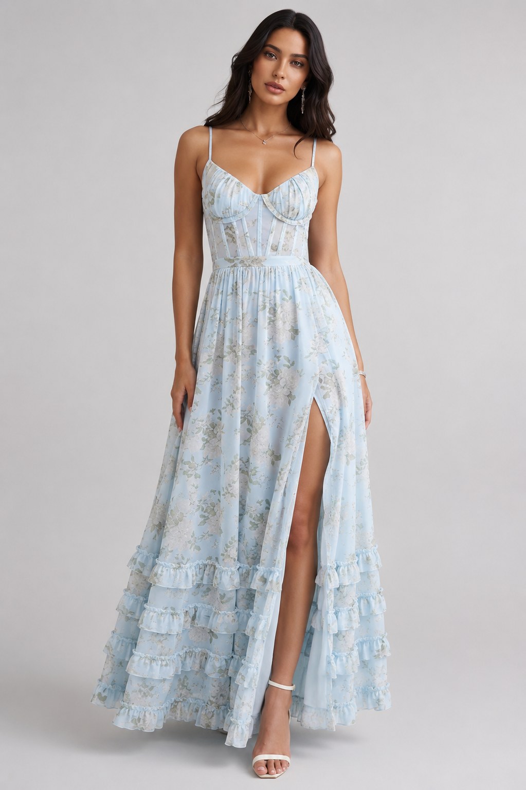Sofía – Vestido Largo Elegante de Caída Fluida