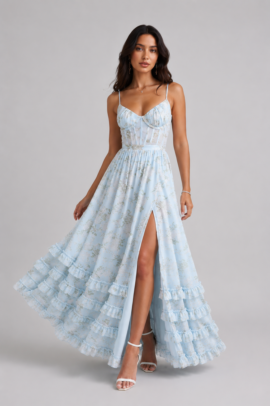 Sofía – Vestido Largo Elegante de Caída Fluida