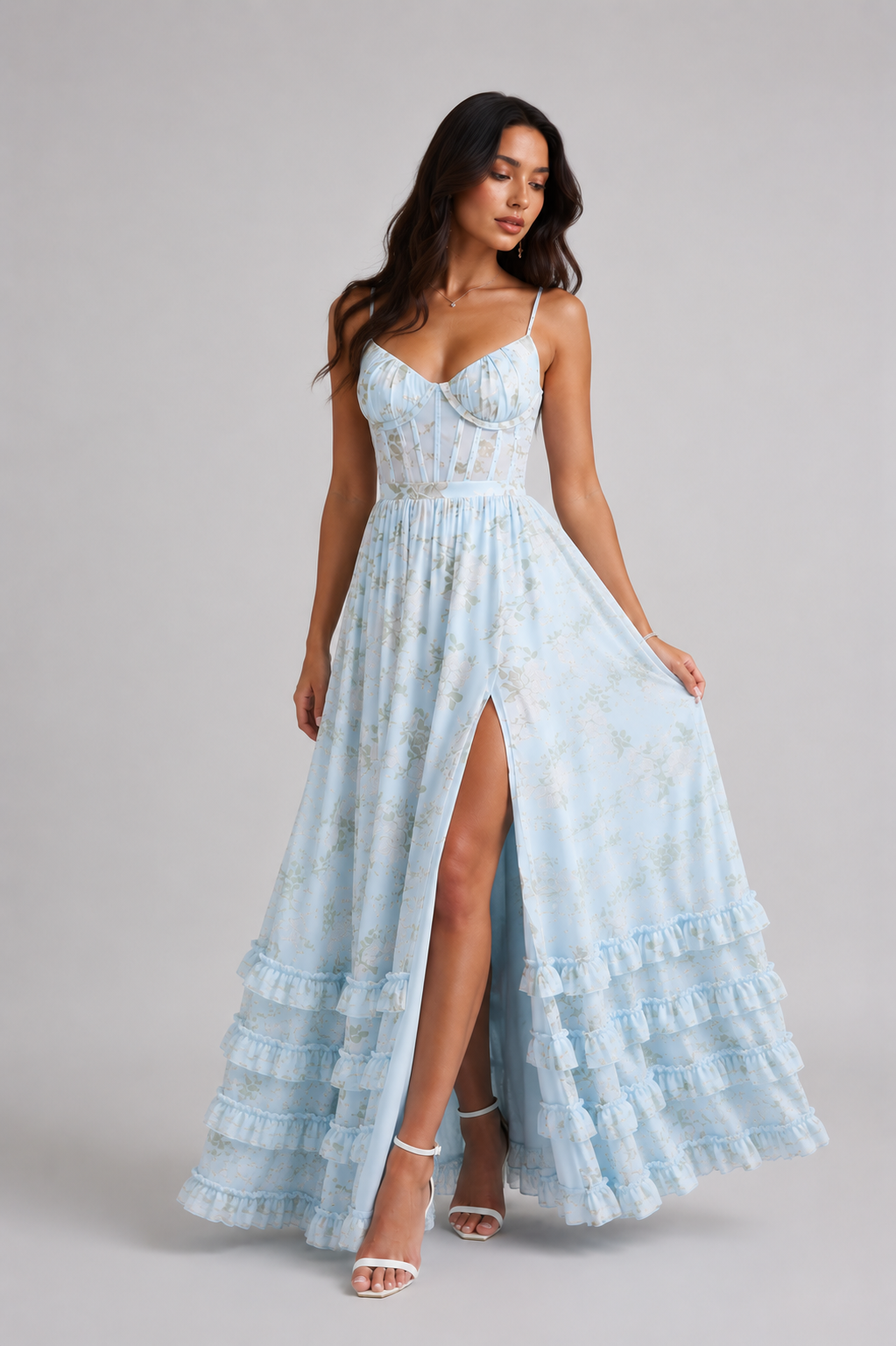 Sofía – Vestido Largo Elegante de Caída Fluida