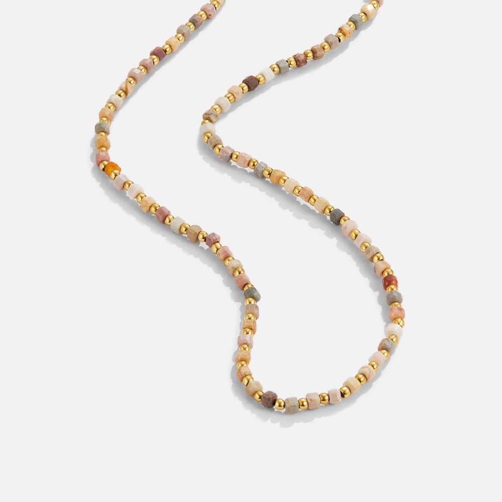 Sumaq - Collar de Cuentas de Piedra Natural