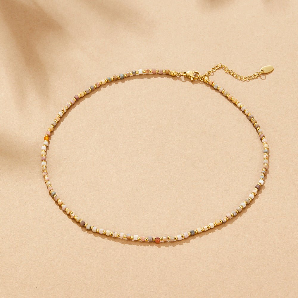 Sumaq - Collar de Cuentas de Piedra Natural