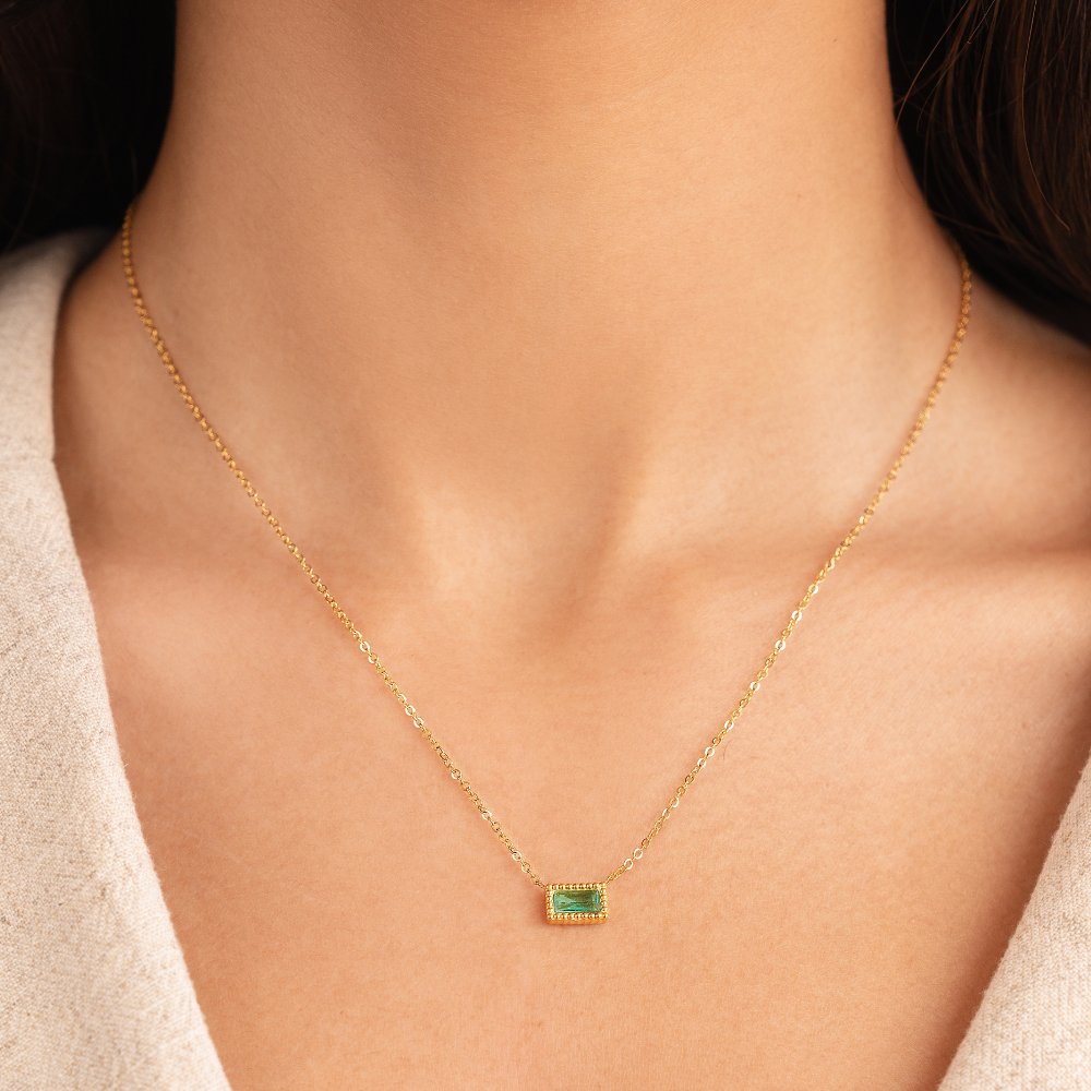 Maite - Collar con Piedra de Nacimiento