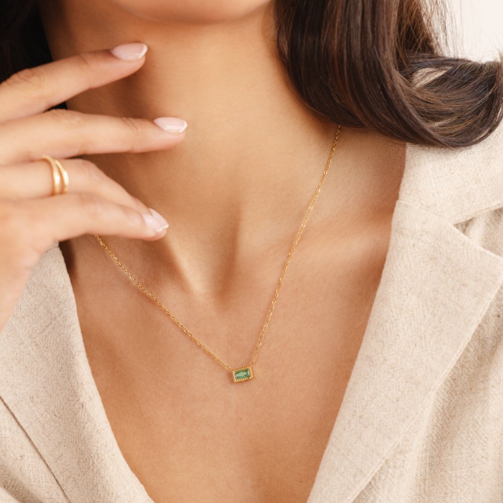 Maite - Collar con Piedra de Nacimiento