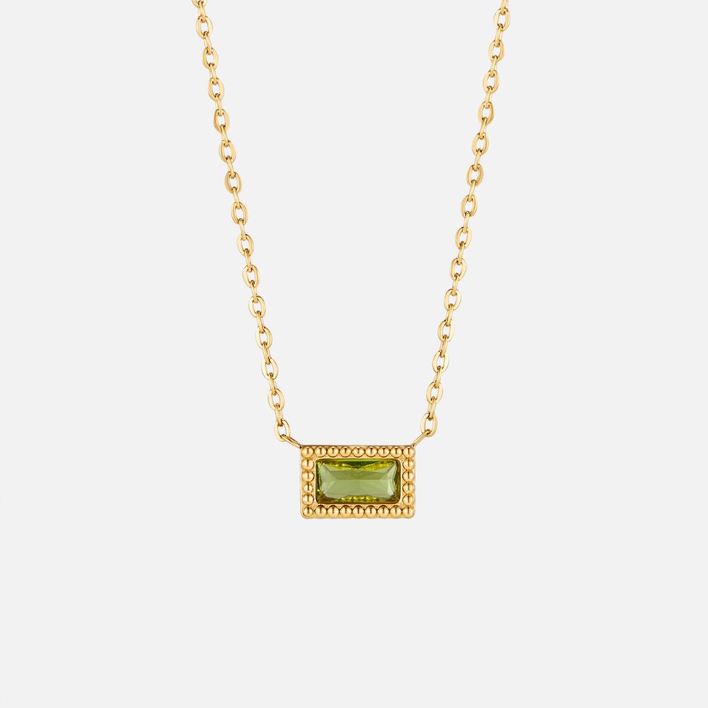 Maite - Collar con Piedra de Nacimiento