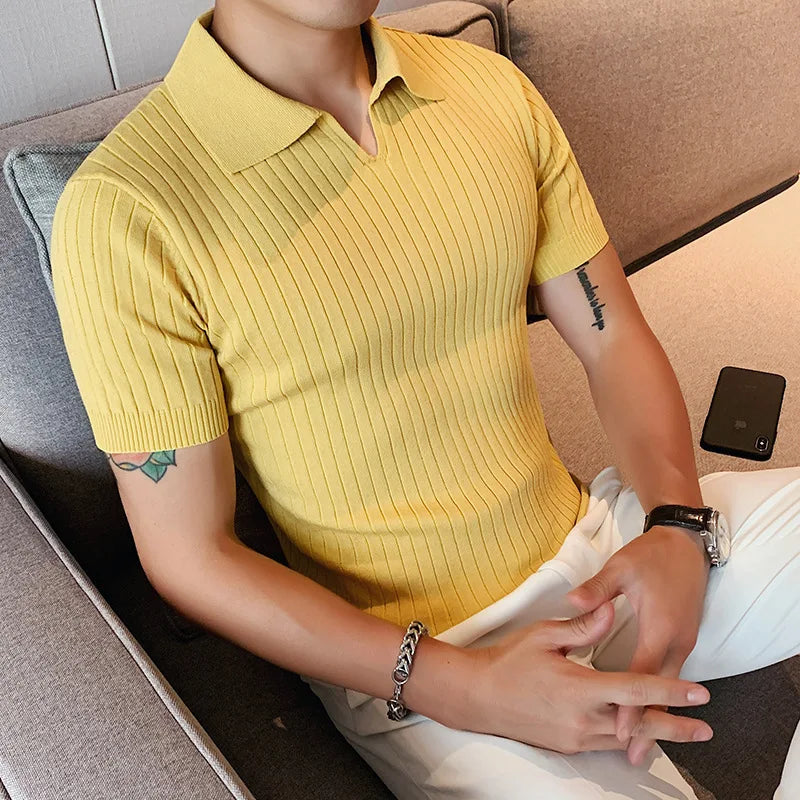 Renzo - Polo slim vintage