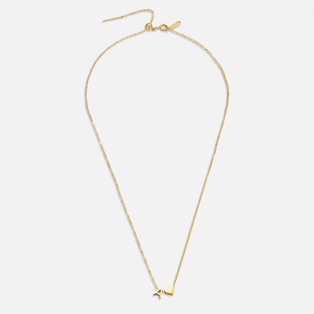 Martina - Collar de Inicial Forever Dorado