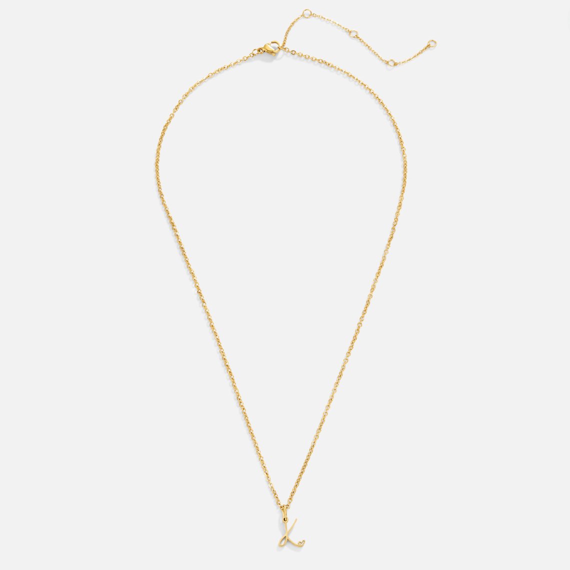 Julieta - Collar de Inicial con Corazón Dorado