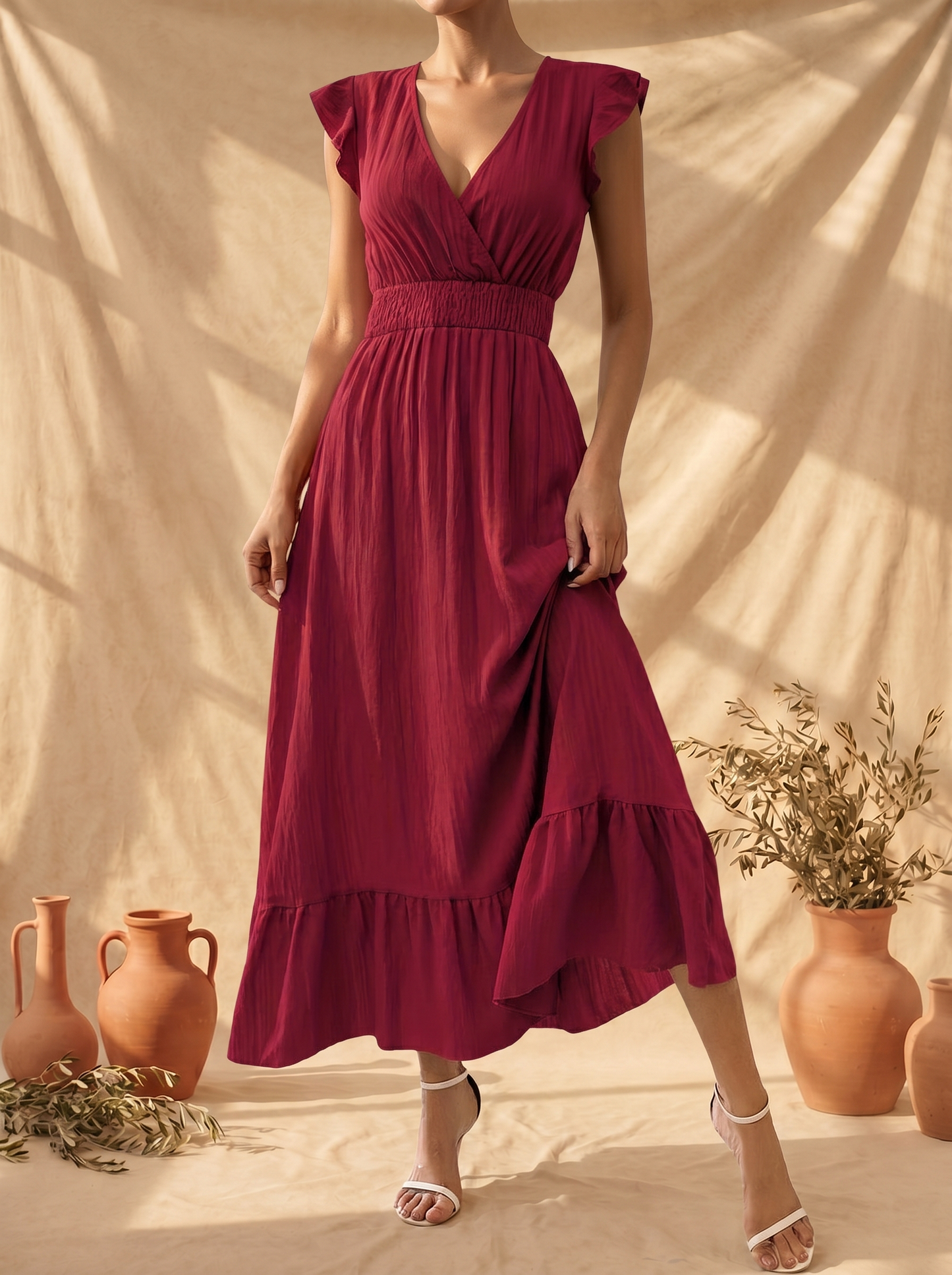 Vanessa – Vestido Fluido Elegante