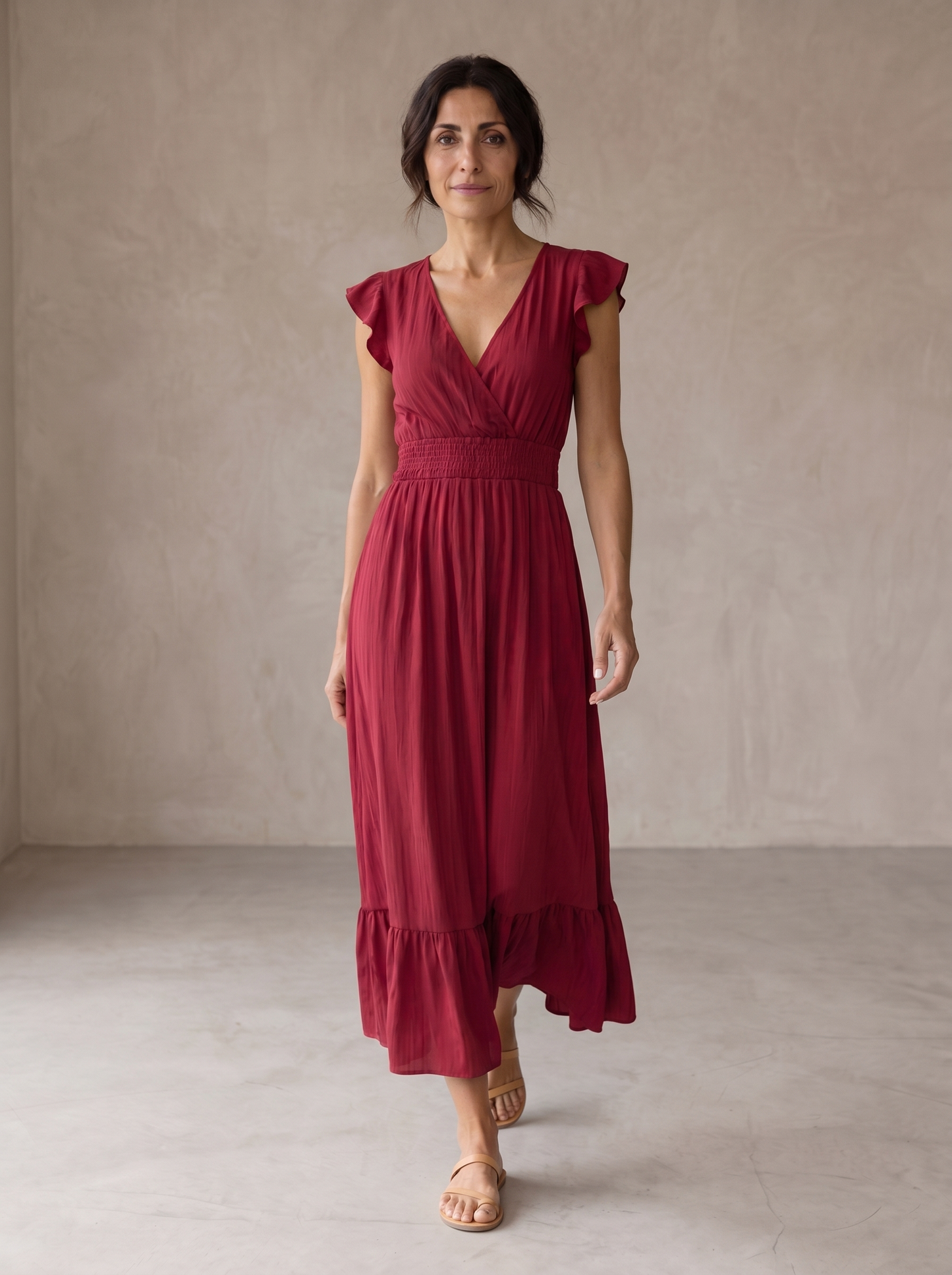 Vanessa – Vestido Fluido Elegante