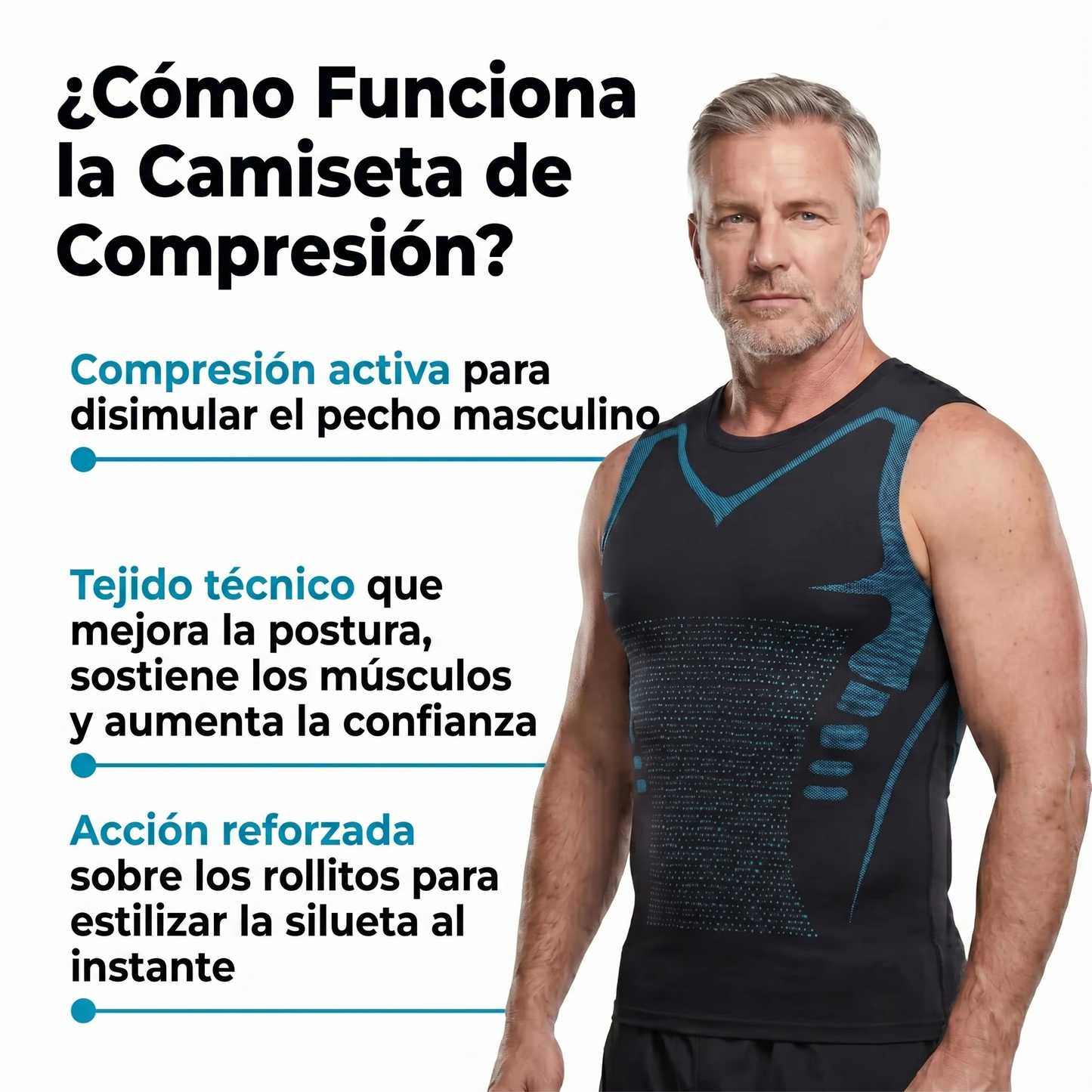 Cómo funciona la camiseta de compresión