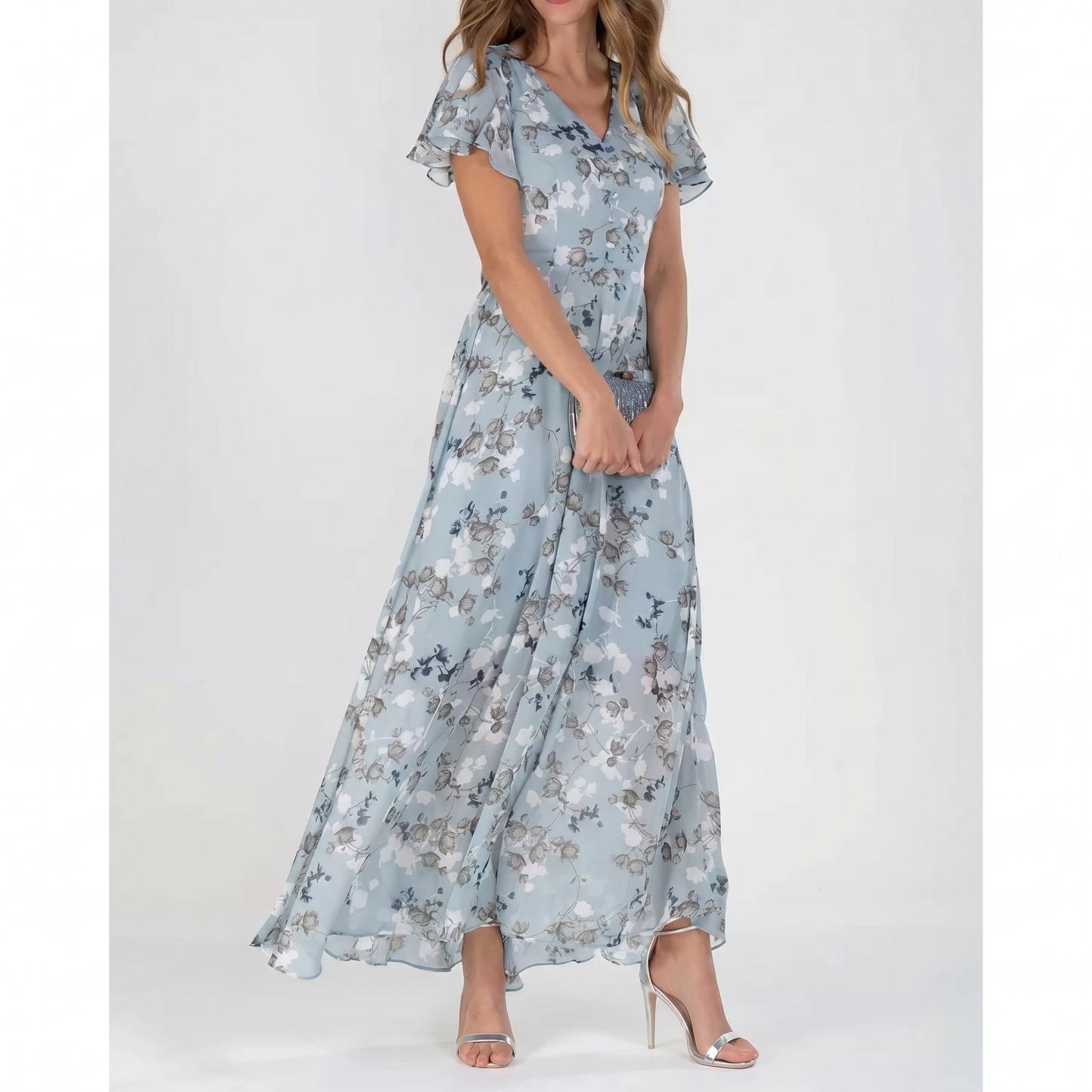 Daniela - Vestido Fluido y Favorecedor Azul