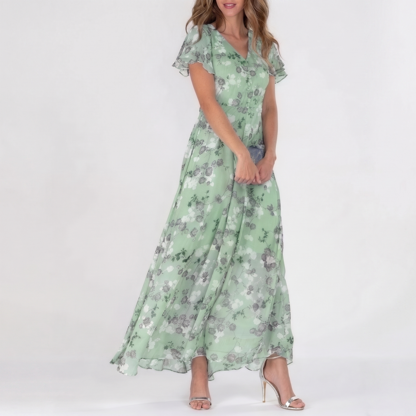 Daniela - Vestido Fluido y Favorecedor Verde