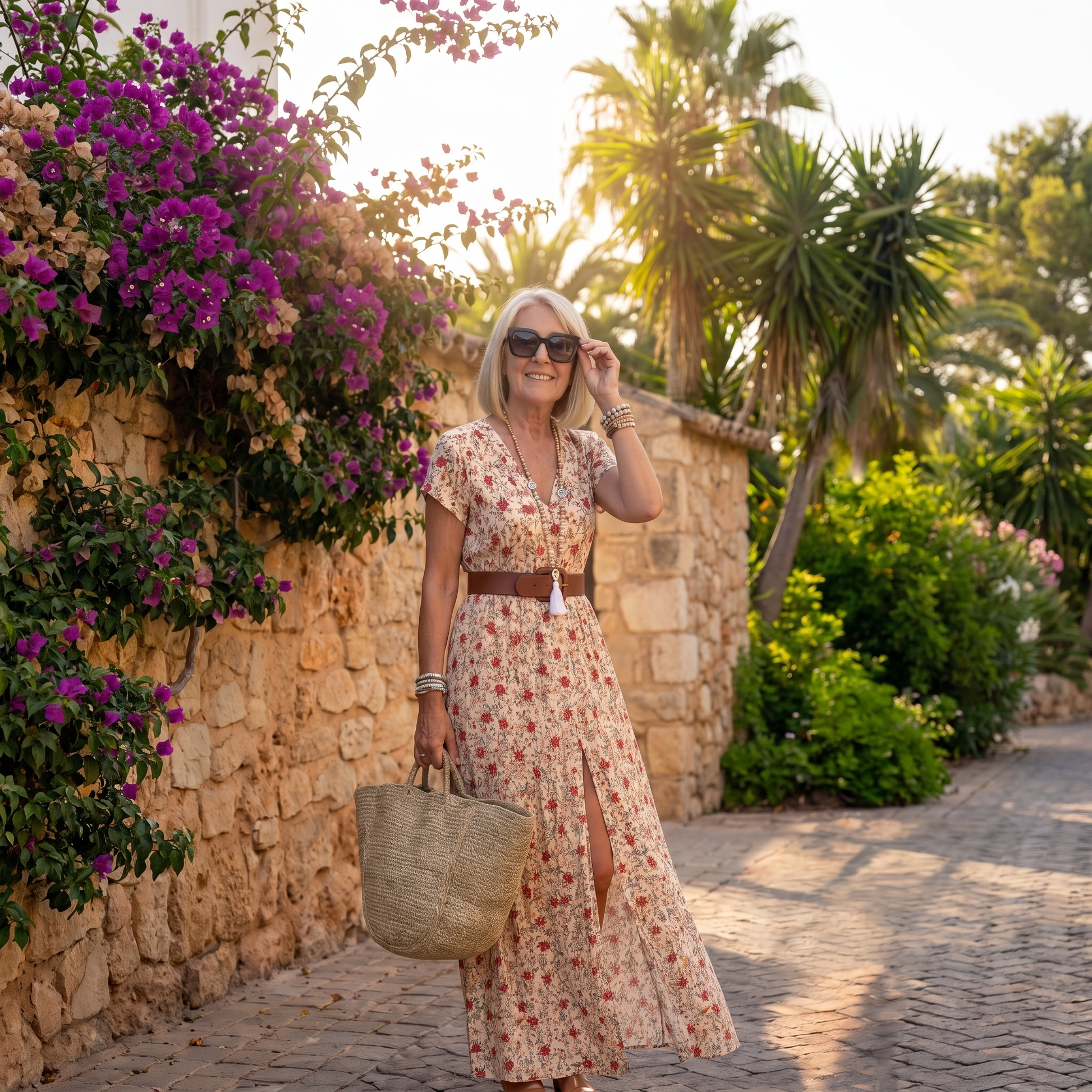Joselin - Vestido Largo Bohemio con Cinturon