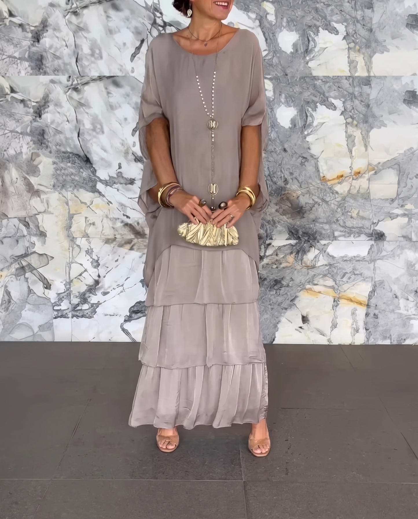 Lara - Vestido Largo Vaporoso