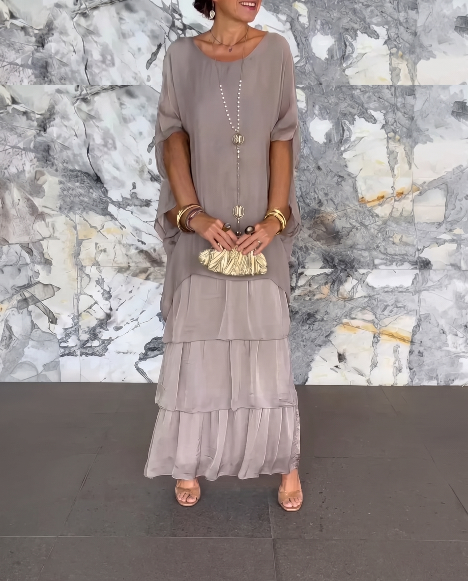 Lara - Vestido Largo Vaporoso