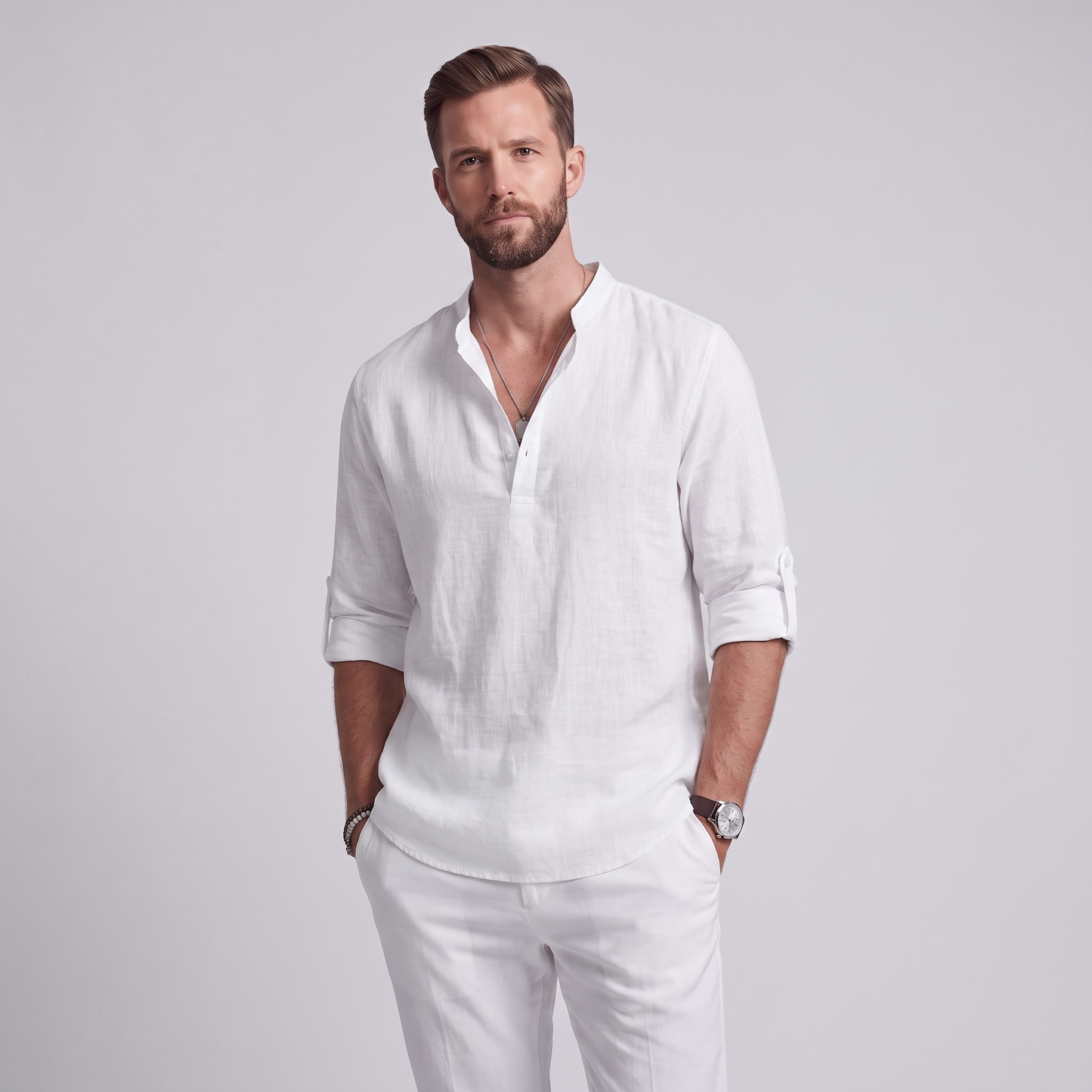 LEONARDO - CAMISA DE LINO
