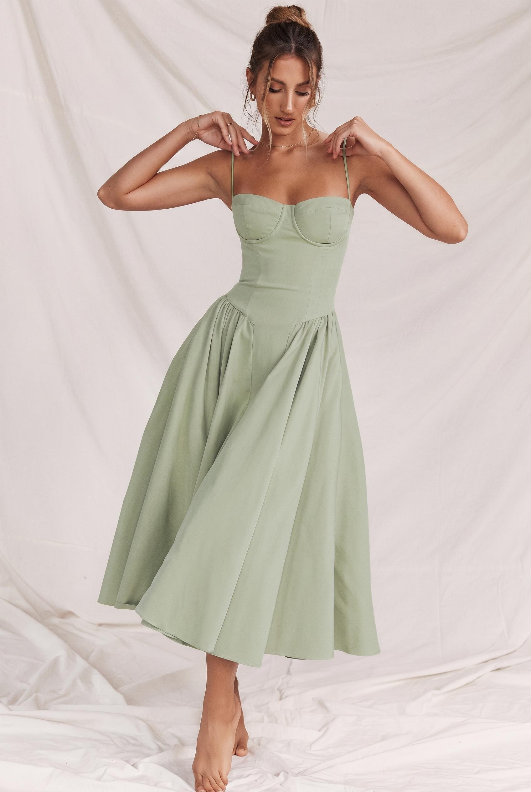 Claudia Vestido con Corse