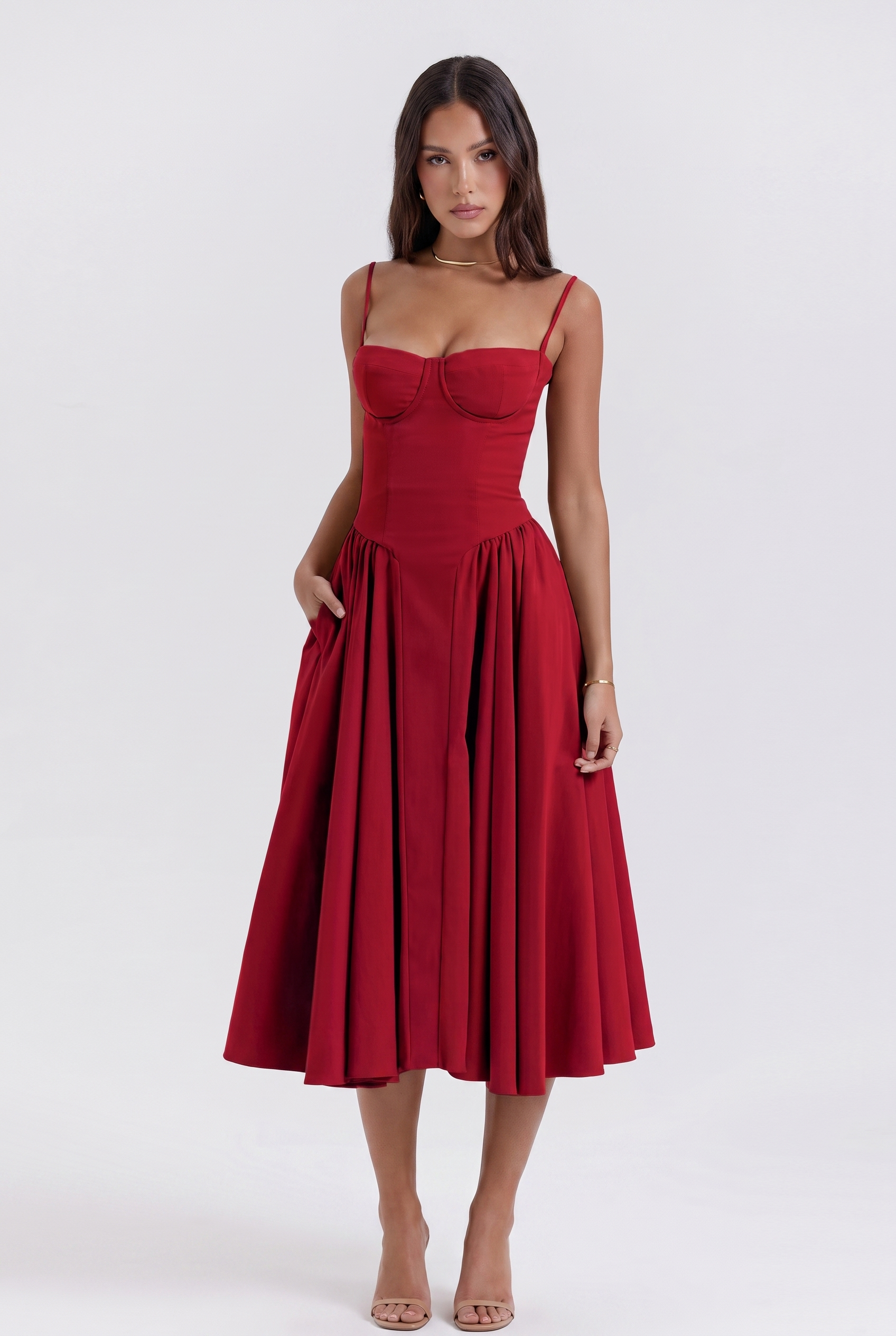 Claudia Vestido con Corse