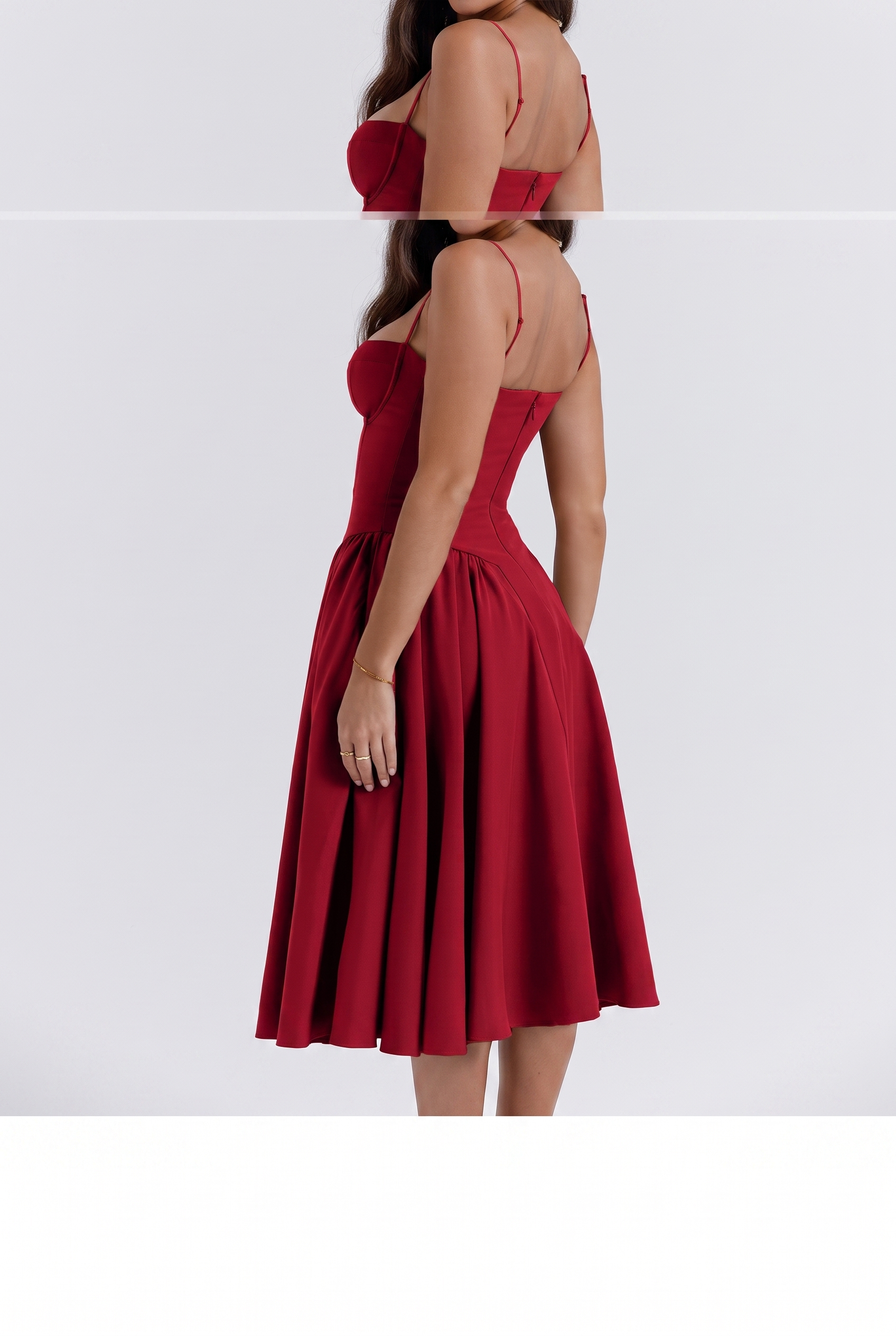 Claudia Vestido con Corse