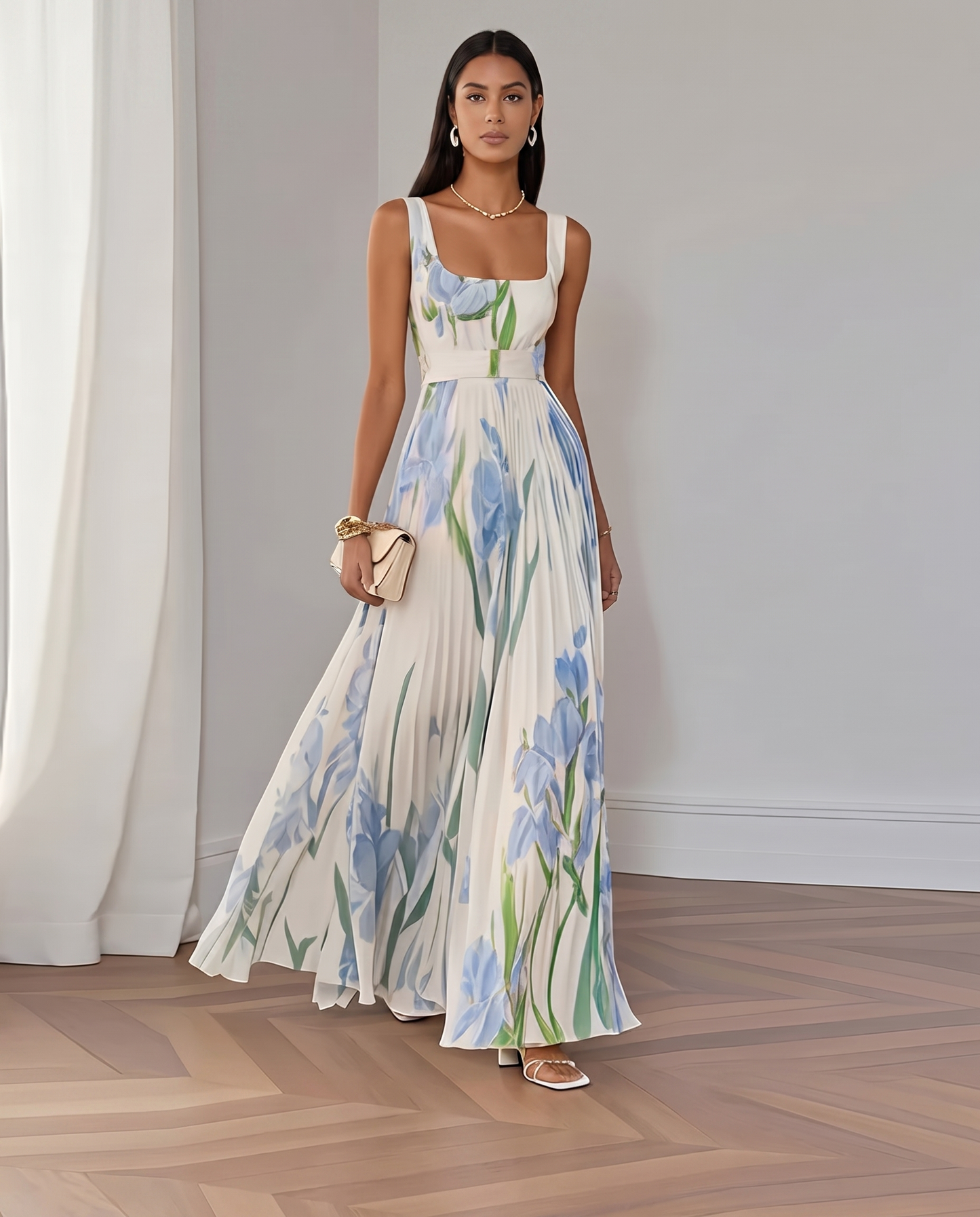 Brunella Vestido Maxi Floral