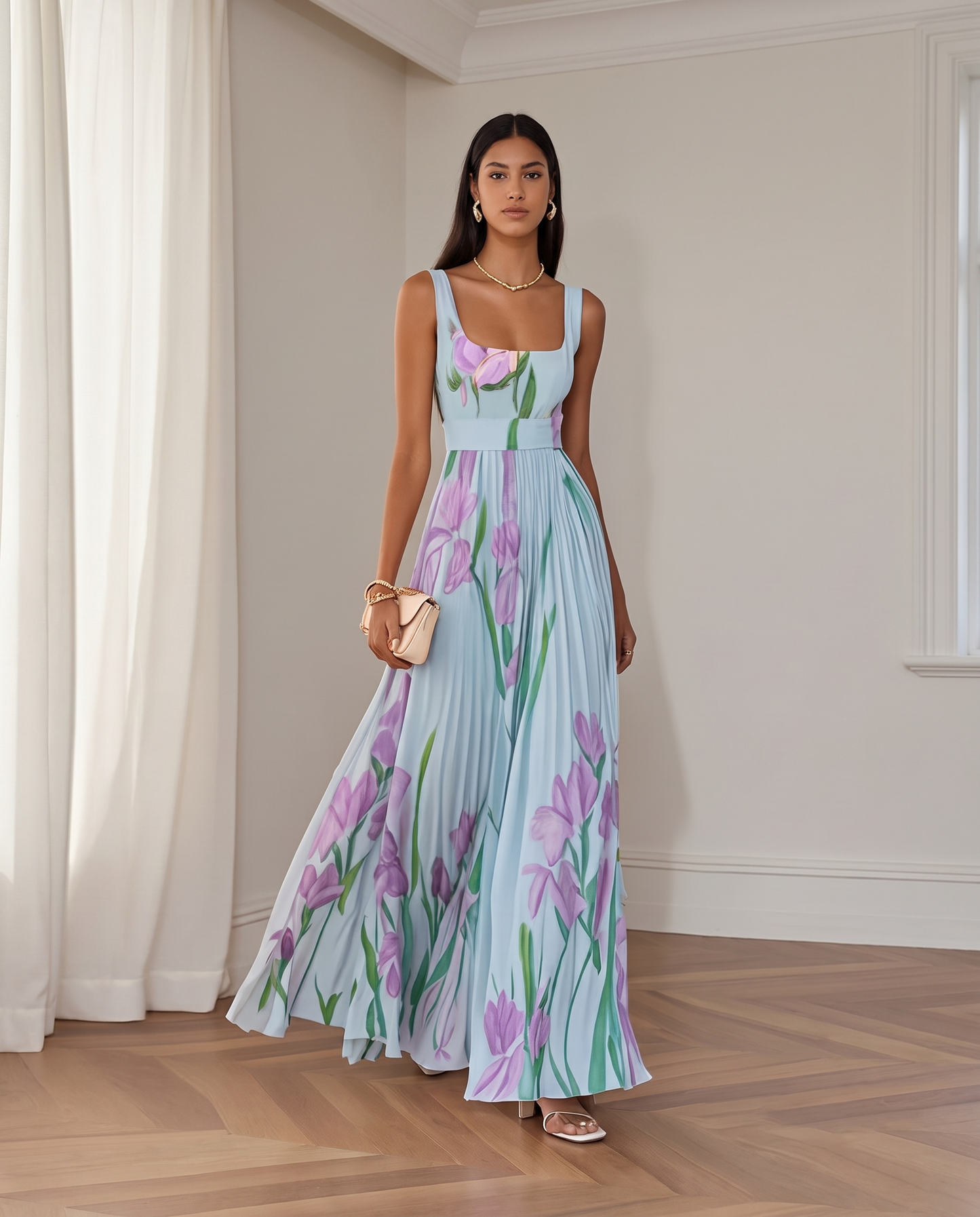 Brunella Vestido Maxi Floral