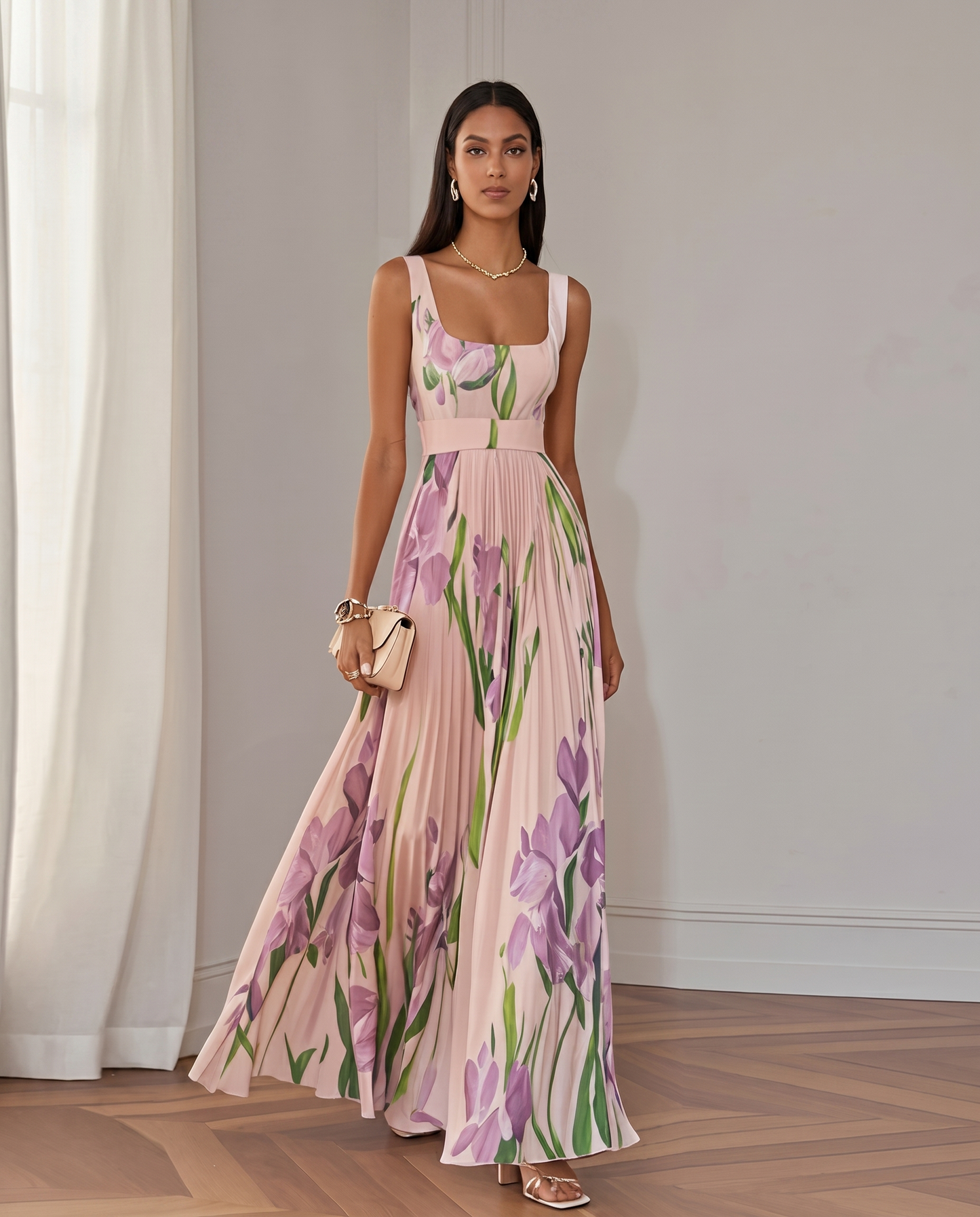 Brunella Vestido Maxi Floral