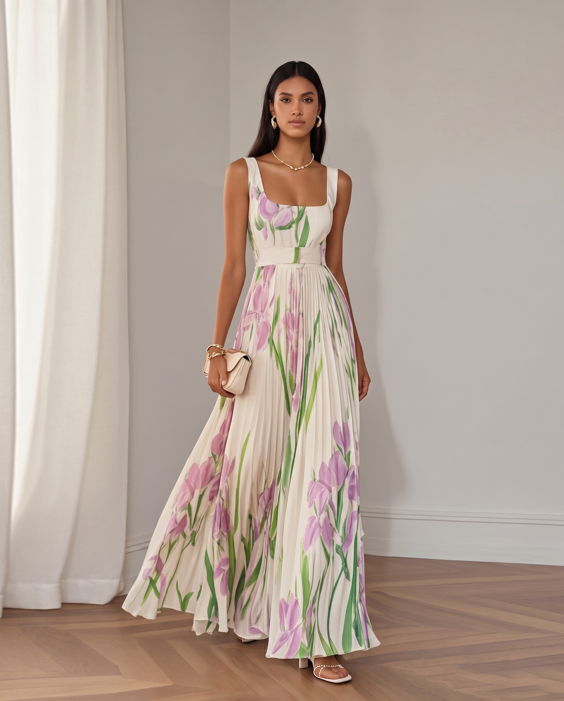Brunella Vestido Maxi Floral