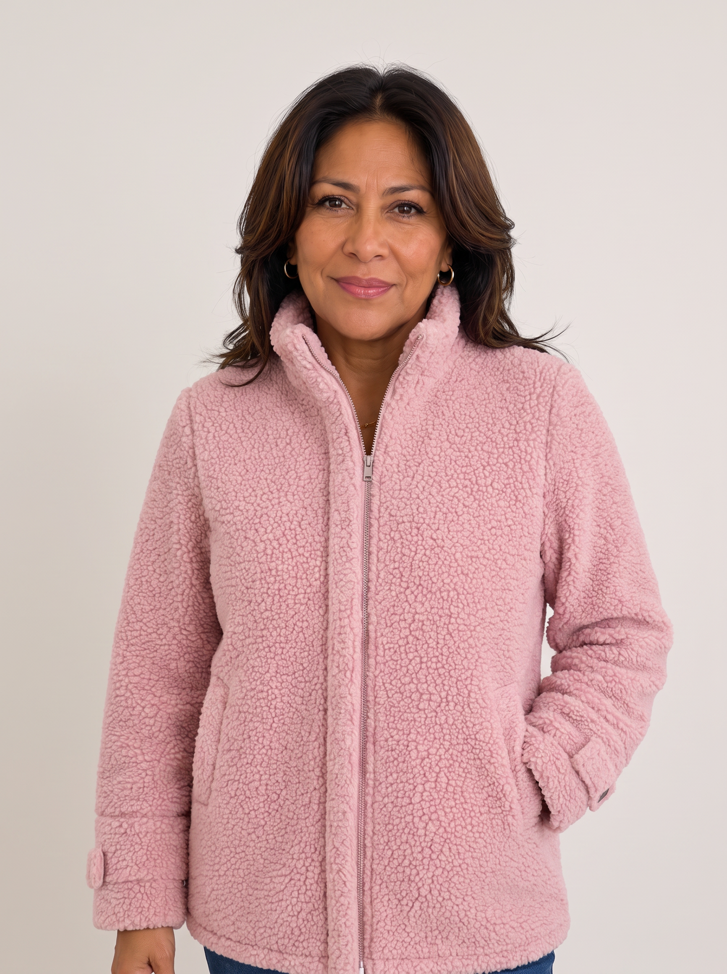 Yanet chaqueta con cremallera - estudio Xiomara Vargas