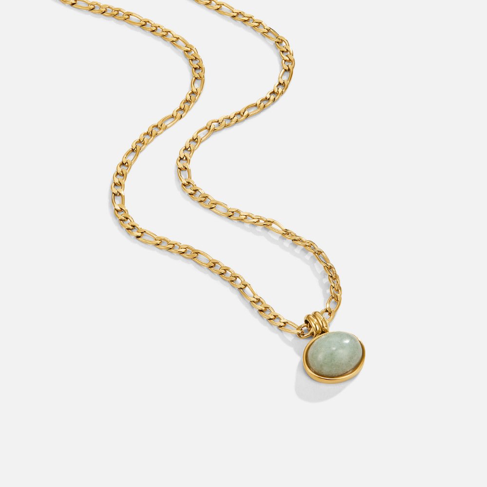 Liliana - Collar con Dije de Jade