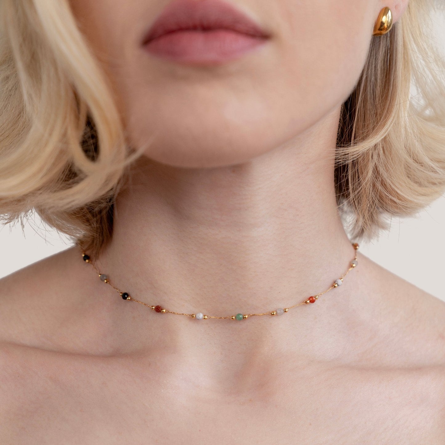 Fiorella - Collar de Piedras Naturales