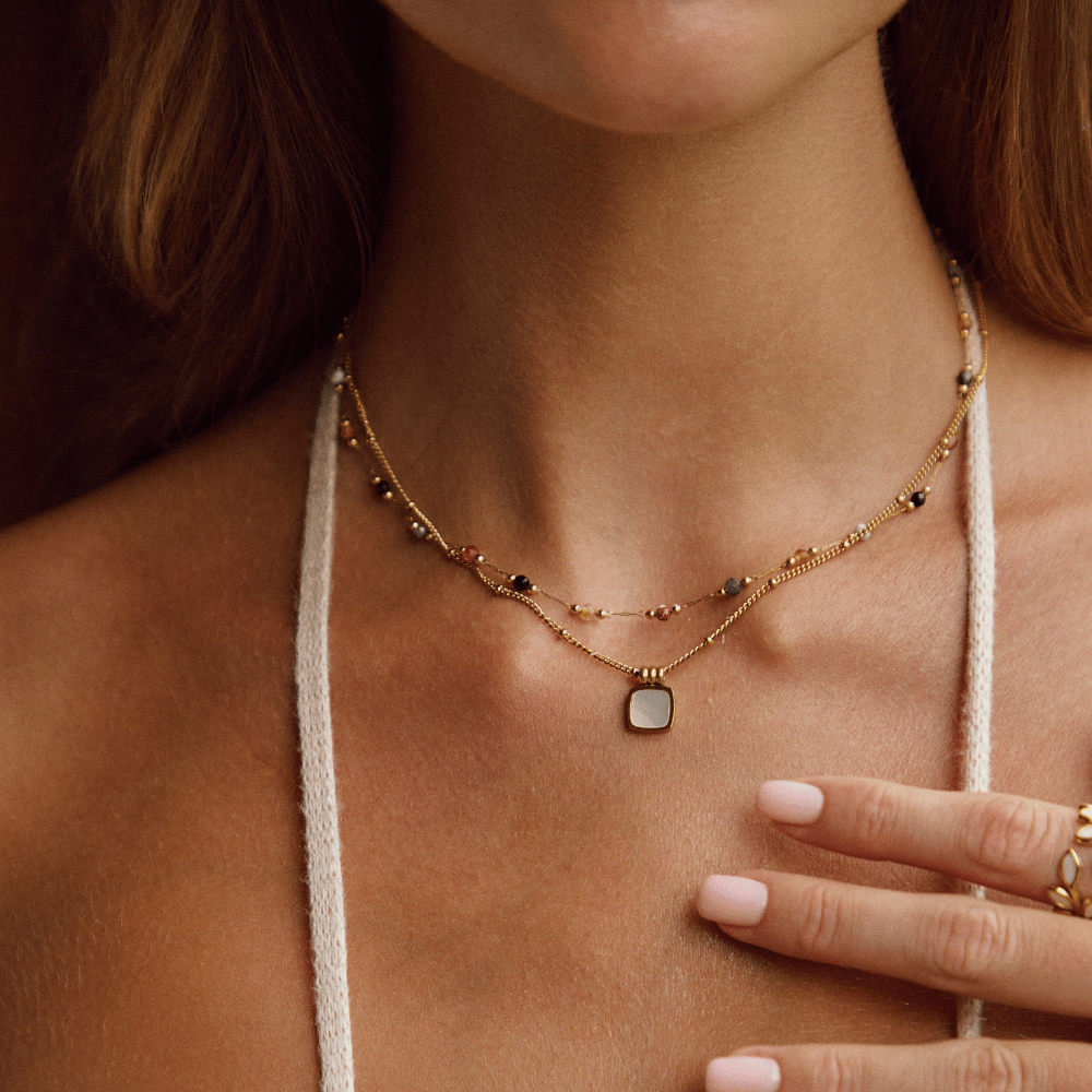 Fiorella - Collar de Piedras Naturales